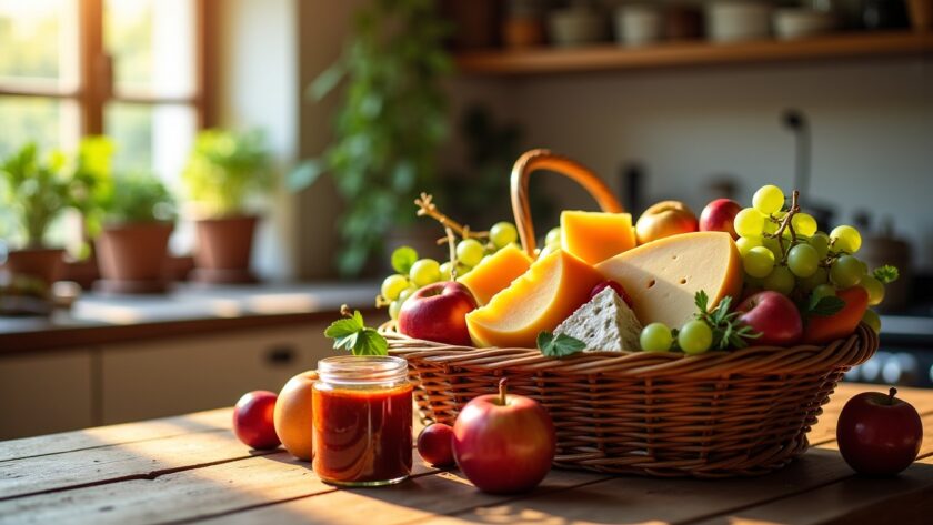 Panier garni maison : idées gourmandes faciles à réaliser pour un cadeau savoureux