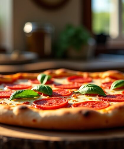 Pizza maison à la salami : une recette simple et délicieusement savoureuse
