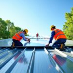 Toit plat en bac acier : schéma explicatif, plan détaillé et conseils pratiques pour une pose réussie