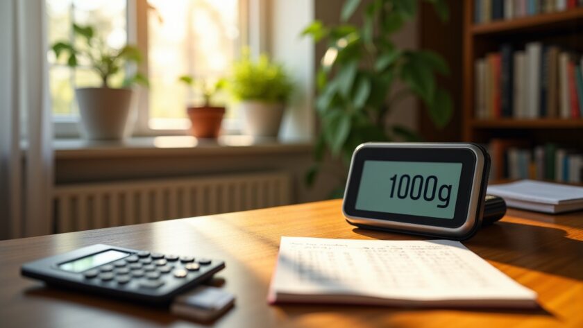 Conversion grammes en kilogrammes : méthode facile, calculs et tableau pratique
