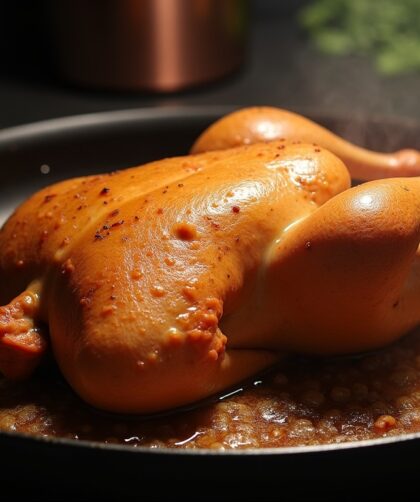 Guide complet : maîtriser la cuisson parfaite d'un poulet de 2 kg au four