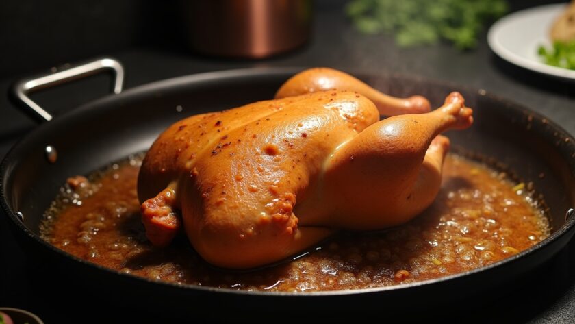 Guide complet : maîtriser la cuisson parfaite d'un poulet de 2 kg au four