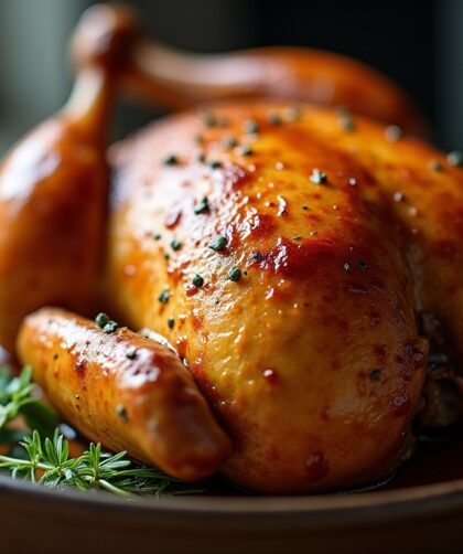 Délicieuse cuisse de poulet au four : croustillante et prête en un rien de temps