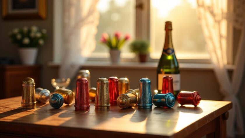 Capsules de champagne : le guide essentiel pour bien commencer votre collection