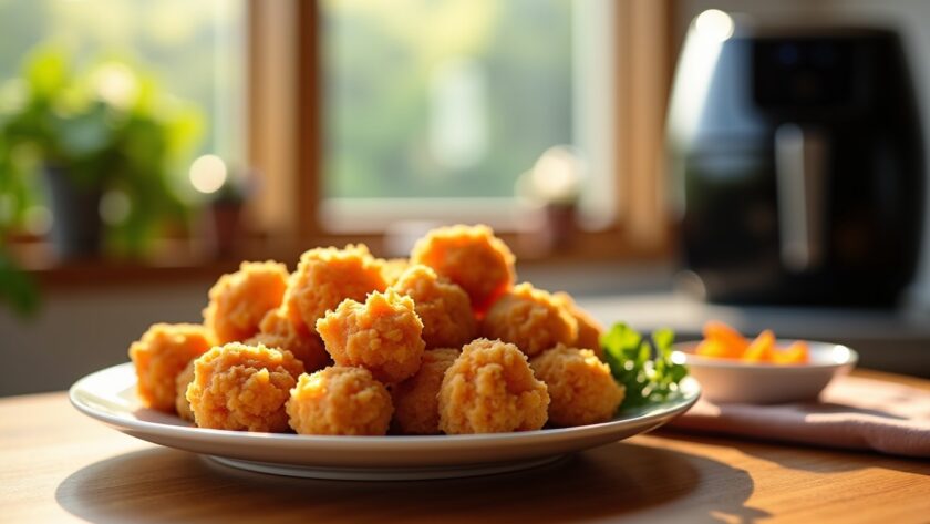 Nuggets à la friteuse à air : une recette rapide, croustillante et simple à réaliser