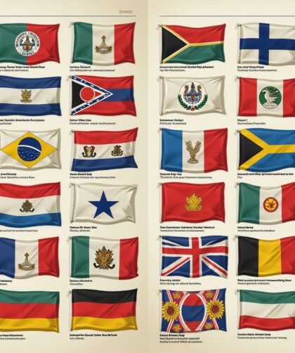 L'intégrale des drapeaux du monde : un classement alphabétique détaillé