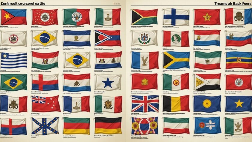 L'intégrale des drapeaux du monde : un classement alphabétique détaillé