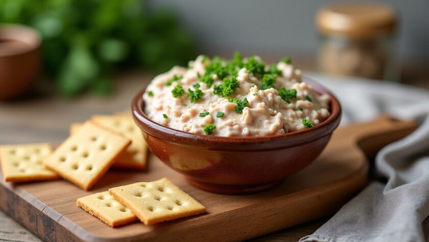 Rillettes de thon au fromage blanc : une recette simple et express pour un apéritif savoureux