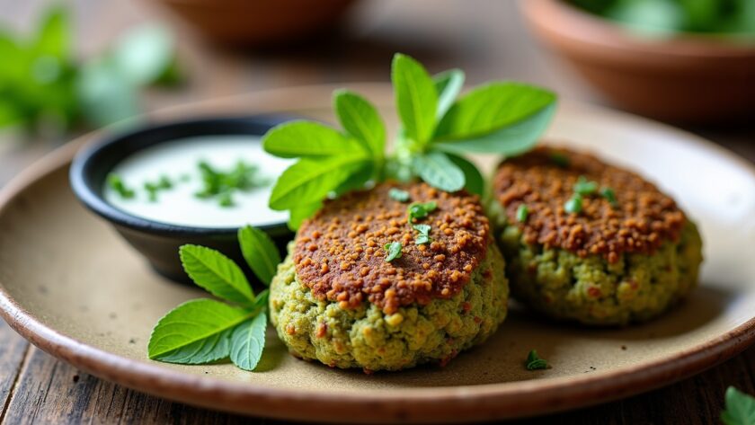 Recette maison de sauce falafel au yaourt parfumé aux herbes fraîches