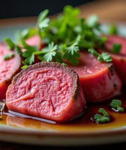 Délicatesse de filet mignon de veau : recette gastronomique simple et élégante