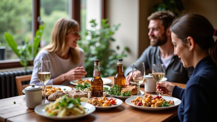 Idées simples et conviviales pour des repas réussis entre amis