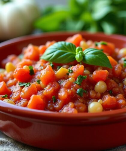 La Caponata Sicilienne de Mamie : Recette Traditionnelle Authentique et Simplissime