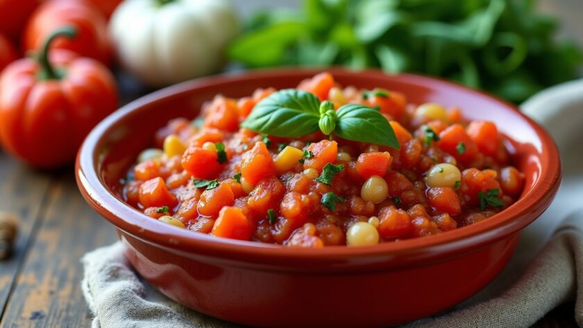 La Caponata Sicilienne de Mamie : Recette Traditionnelle Authentique et Simplissime