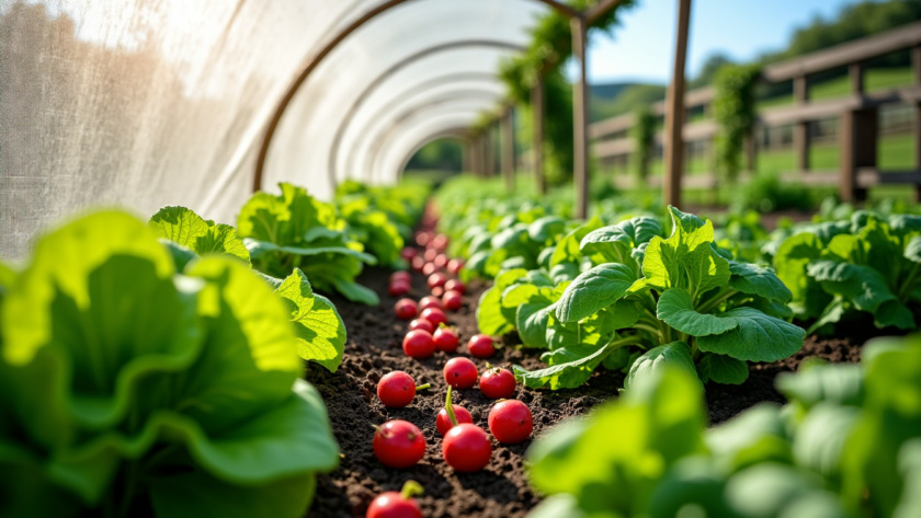 Filet au potager : cultures adaptées et situations où l'éviter