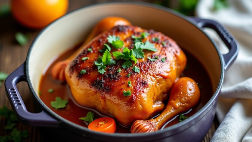 Guide ultime : combien de temps cuire une pintade de 1,5 kg en cocotte ?